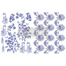 Redesign with Prima Redesign - H2O Transfer A4 - Azure Florals II