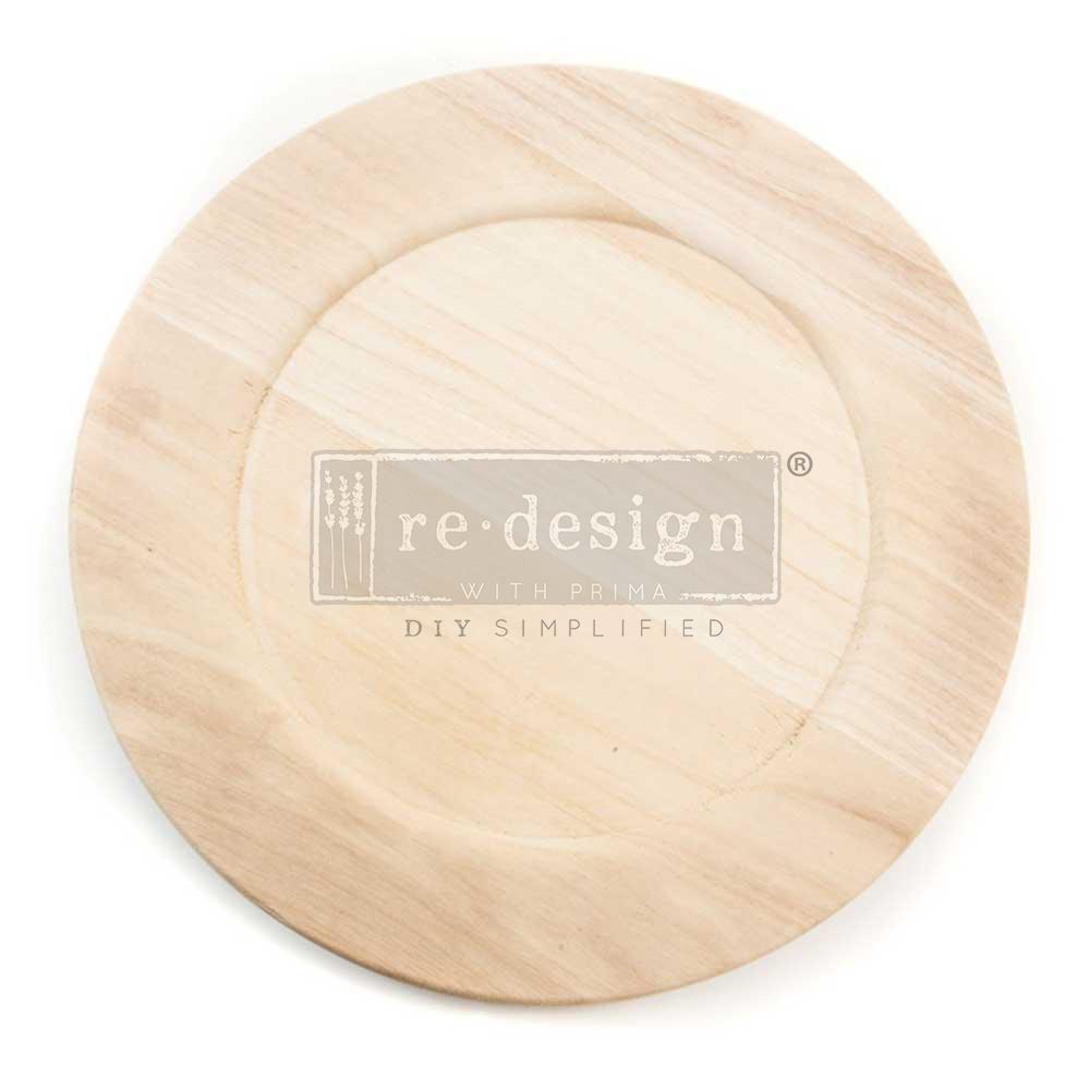 Redesign with Prima Redesign - Paulownia Wood Charger - 14"