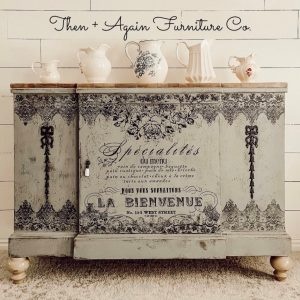 Redesign with Prima Redesign - Clear-Cling Stamps - Vintage Wallpaper