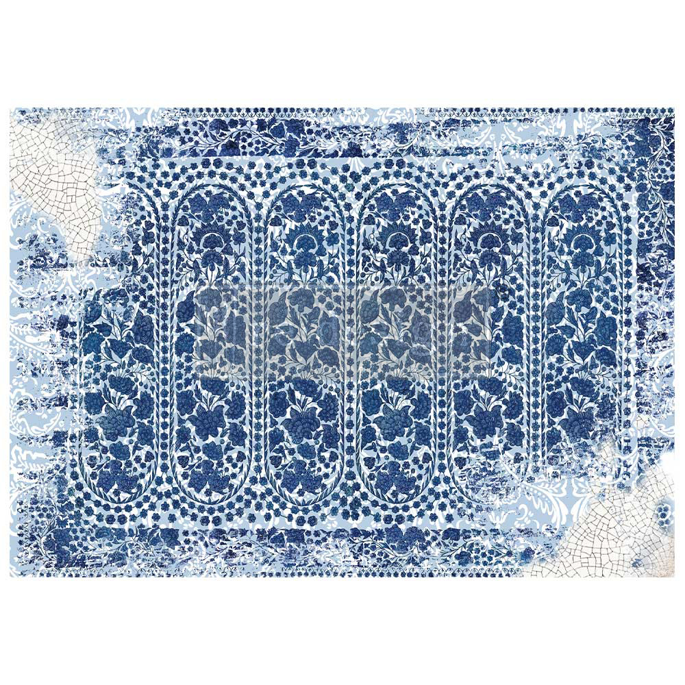 Redesign with Prima Redesign - Decoupage Fiber Paper A1 - The Blue House