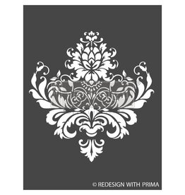 Redesign with Prima Redesign - 3D Decor Stencil - Royal Brocade