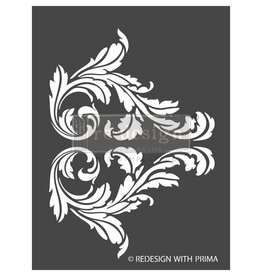 Redesign with Prima Redesign - 3D Decor Stencil  - Splendid Scroll