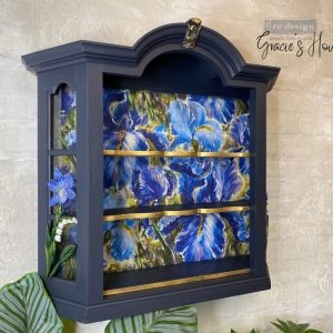 Redesign with Prima Redesign - Decoupage Fiber Paper A1 - Enchanting Iris