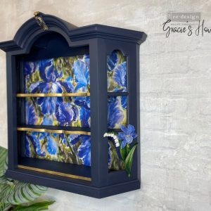 Redesign with Prima Redesign - Decoupage Fiber Paper A1 - Enchanting Iris