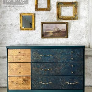 Redesign with Prima Redesign - Decoupage Fiber Paper A1 - Aged Patina