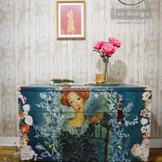 Redesign with Prima Redesign - Decoupage Rice Paper A1 - Whimsical Lady