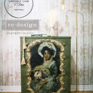 Redesign with Prima Redesign - Decoupage Rice  Paper A1 - Beautiful Portrait