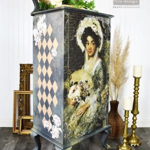 Redesign with Prima Redesign - Decoupage Rice  Paper A1 - Beautiful Portrait