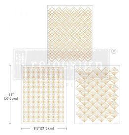 Redesign with Prima Redesign - Decor Transfer A4 - Golden Art Deco