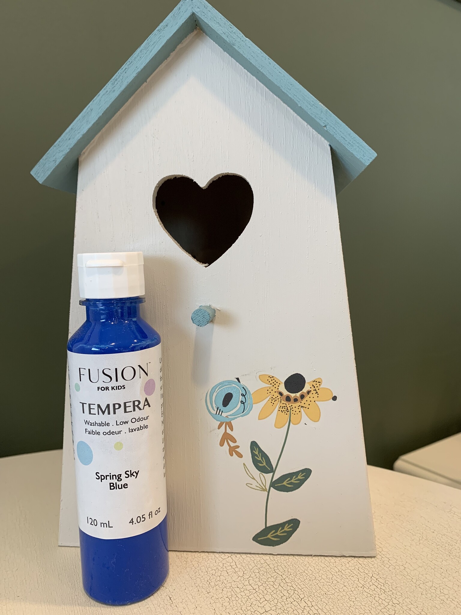 Fusion Mineral Paint Fusion - Fusion for Kids Tempera - Spring Sky Blue