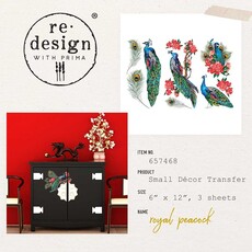 Redesign with Prima Redesign - Decor Transfer - Royal Peacock