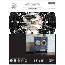 Redesign with Prima Redesign - Decor Transfer A4 - Vintage clocks