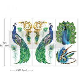 Redesign with Prima Redesign - Decor Transfer - Peacock Paradise