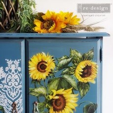 Redesign with Prima Redesign - Decor Transfer - Sunflower