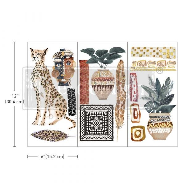 Redesign with Prima Redesign - Decor Transfer - Tribal Essence