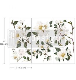 Redesign with Prima Redesign - Transfer 6x12 - White Magnolia