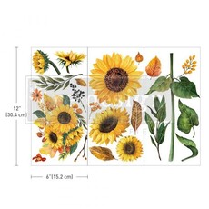 Redesign with Prima Redesign - Decor Transfer - Sunflower Afternoon