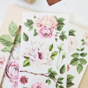 Redesign with Prima Redesign - Decor Transfer - Delicate Roses