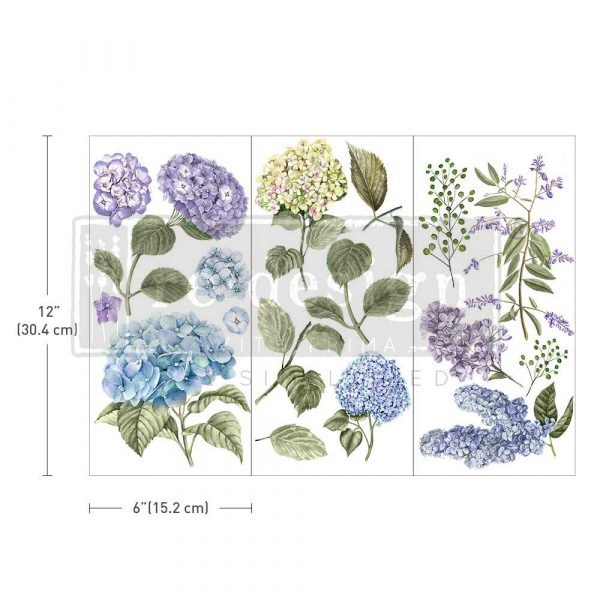 Redesign with Prima Redesign - Decor Transfer - Mystic Hydrangea