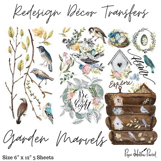 Redesign with Prima Redesign - Decor Transfer - Garden Marvels