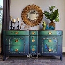 Redesign with Prima Redesign - Decor Transfer - Peacock Dreams