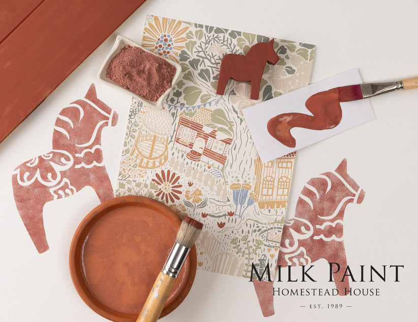 Homestead House HH - Milk Paint - Dala Red - 330gr