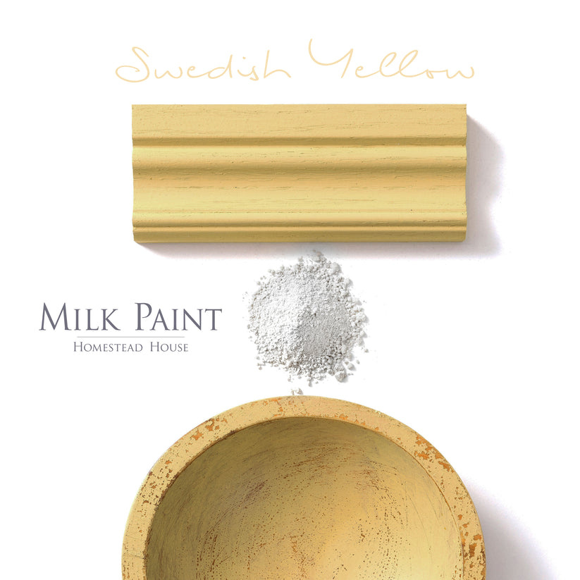 Homestead House HH - Milk Paint - Swedish Yellow - 330gr