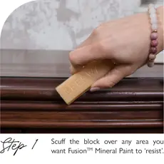 Fusion Mineral Paint Fusion - Distressing Beeswax Block - 25gr