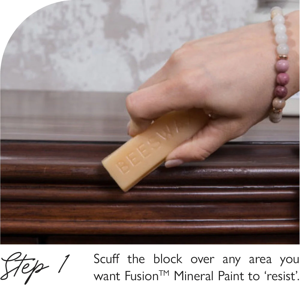 Fusion Mineral Paint Fusion - Distressing Beeswax Block - 25gr
