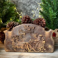 Redesign with Prima Redesign - Mould - Santa's Sleigh
