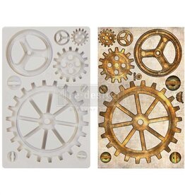 Redesign with Prima Redesign - Finnabair Mould - Large Gears