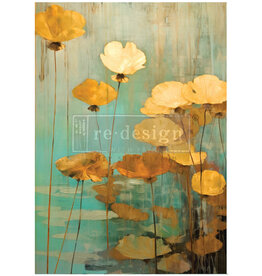 Redesign with Prima Redesign - Decoupage Fiber Paper A1 - Eternal Lotus