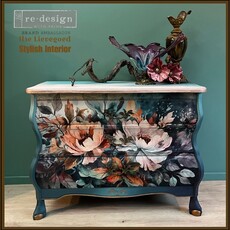 Redesign with Prima Redesign - Decoupage Fiber Paper A1 - Floral dream