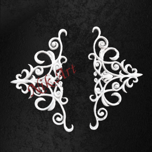 NikArt 3D Elastic Element EL 291 pair Old Red Barn