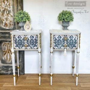 Redesign with Prima Redesign - Decoupage Tissue Paper - Evening Damask