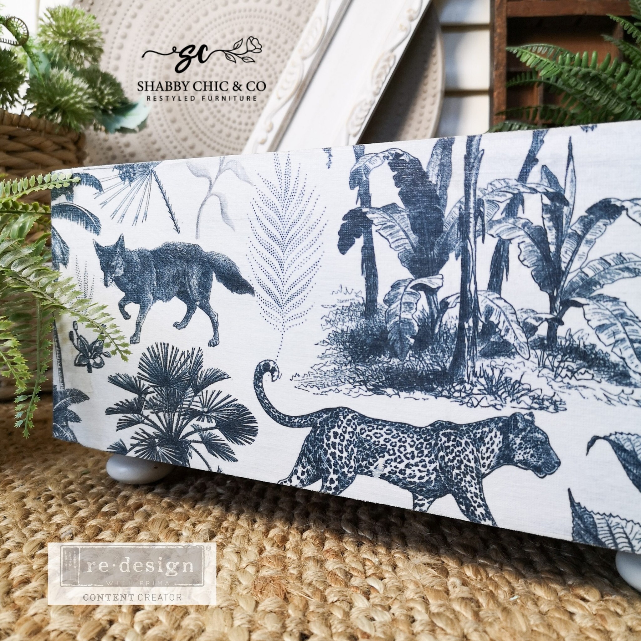 Redesign with Prima Redesign - Decoupage Tissue Paper - Wild Savanna