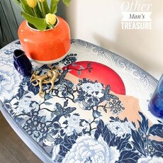 Redesign with Prima Redesign - Decoupage Tissue Paper - Skull Chinoiserie
