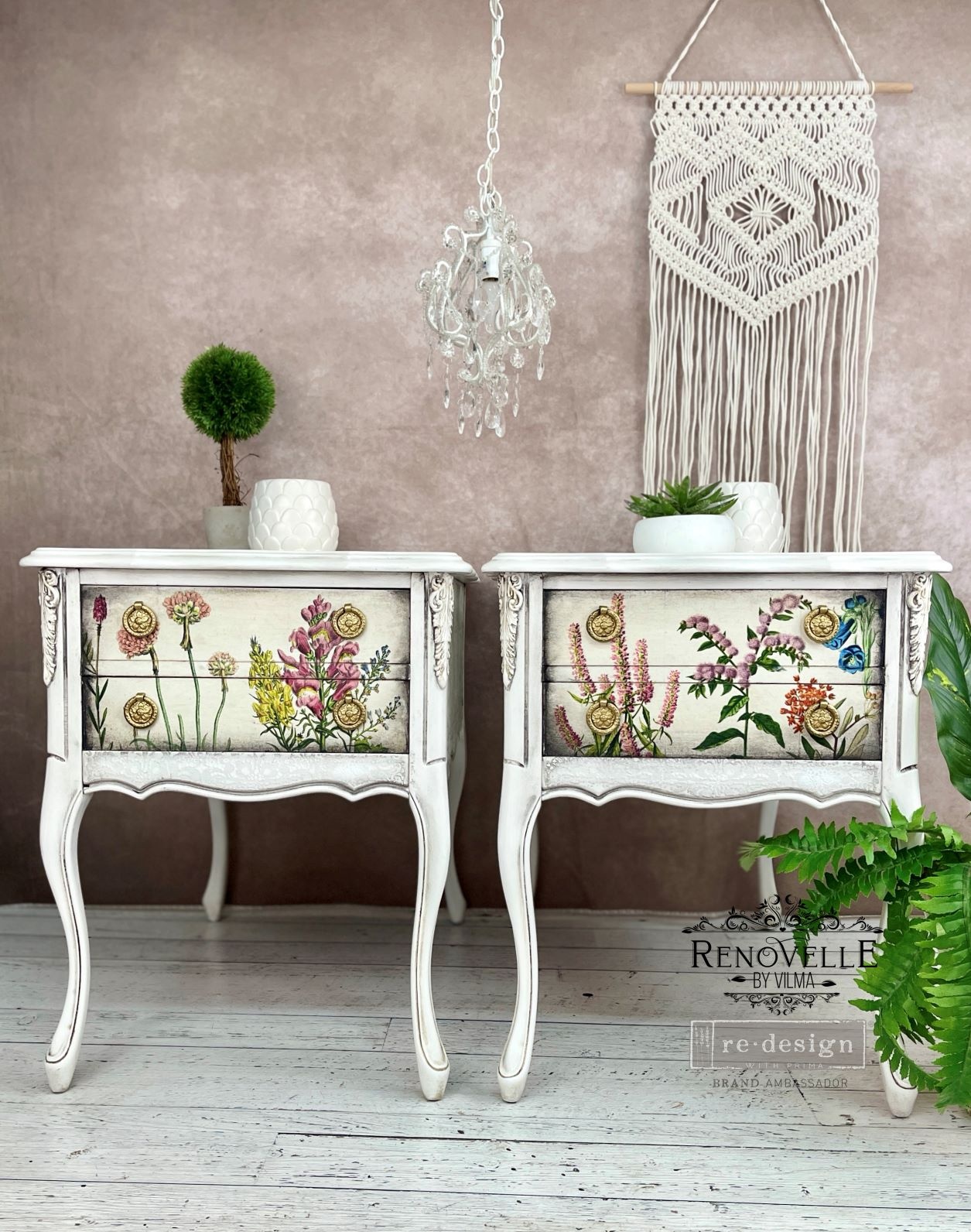 Redesign with Prima Redesign - Decoupage Tissue Paper - Wild Herbs