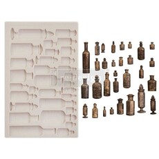 Redesign with Prima Redesign - Finnabair Mould - Apothecary Bottles