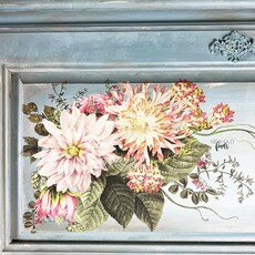 Redesign with Prima Redesign - Decor Transfer 12” x 12” - My Favourite Dahlia