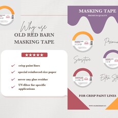 Old Red Barn Old Red Barn - Masking Tape - Premium - 36mm