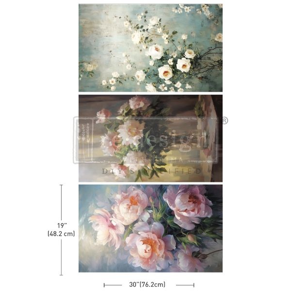Redesign with Prima Redesign - Decoupage Tissue Paper PACK - Bountiful Beauty