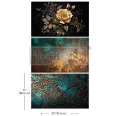 Redesign with Prima Redesign - Decoupage Tissue Paper PACK - Petals Adorned