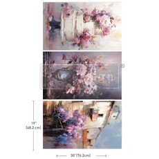 Redesign with Prima Redesign - Decoupage Tissue Paper PACK - Lilac Lush Celebration