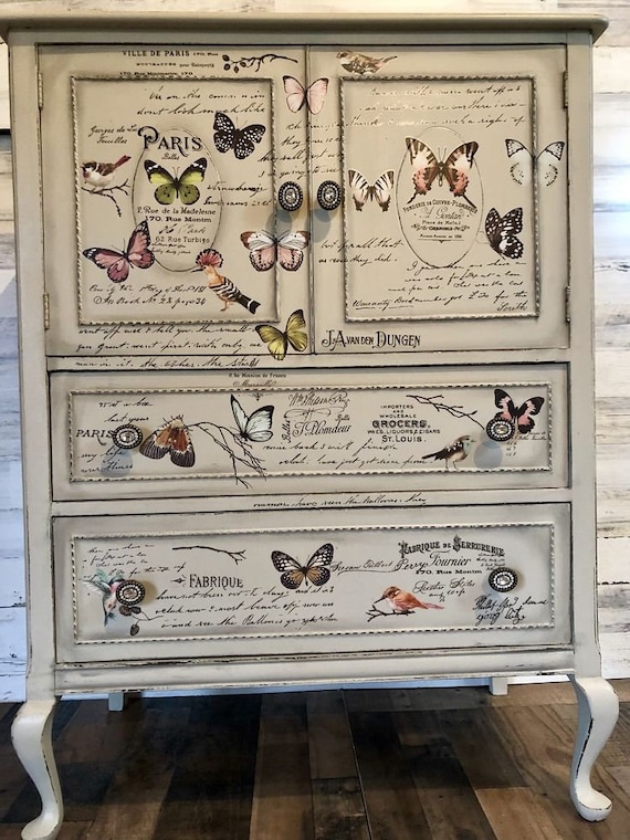 Redesign with Prima Redesign - Transfer - Parisian Butterflies