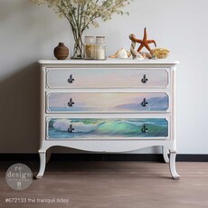 Redesign with Prima Redesign - Decoupage Fiber Paper A1 - Tranquil Tides