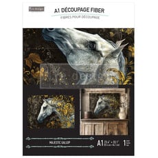 Redesign with Prima Redesign - Decoupage Fiber A1  - Majestic Gallop