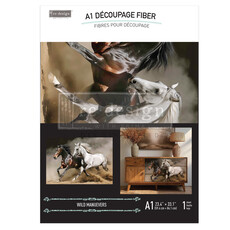 Redesign with Prima Redesign - Decoupage Fiber A1  - Wild Maneuvers