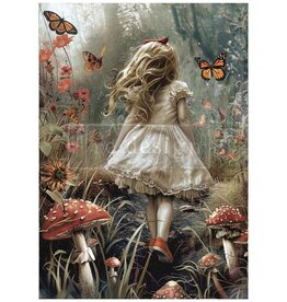 Redesign with Prima Redesign - Decoupage Fiber A1 - Dreamlike Trails
