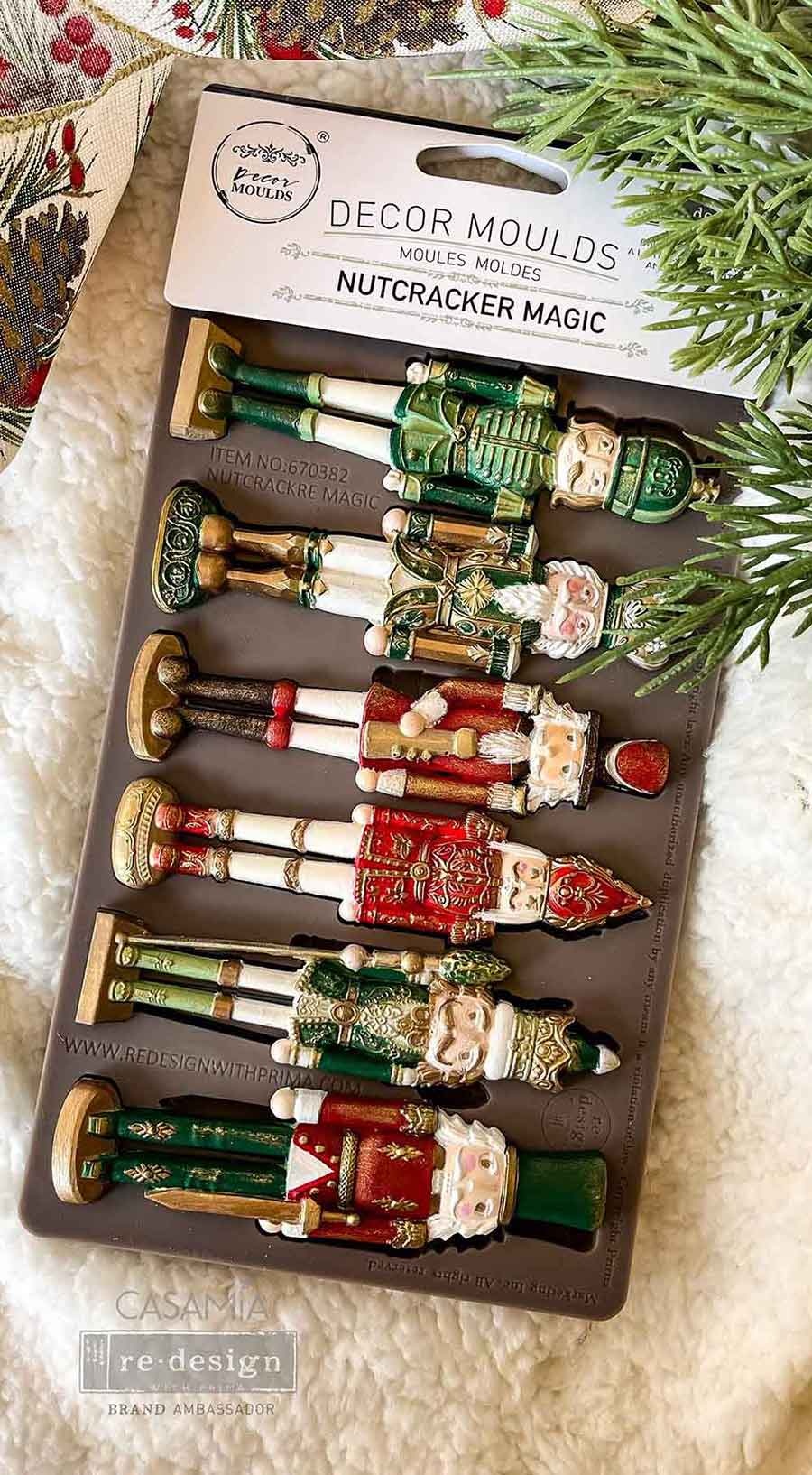 Redesign with Prima Redesign - Mould - Nutcracker Magic